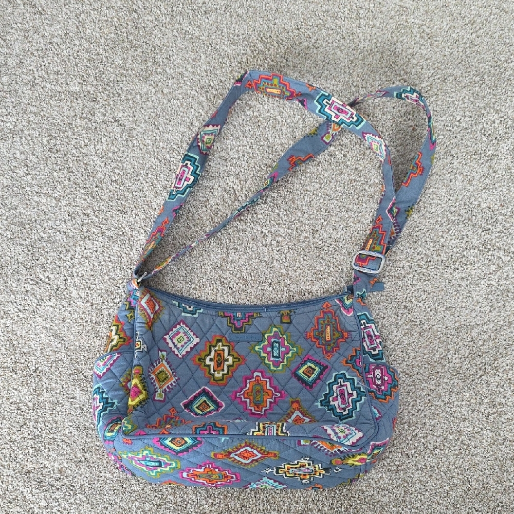 Colorful Geometric Patterned Women's Bag